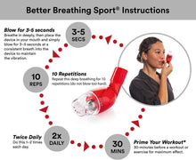 Load image into Gallery viewer, Better Breathing Sports - Lung Exerciser &amp; Fitness Trainer
